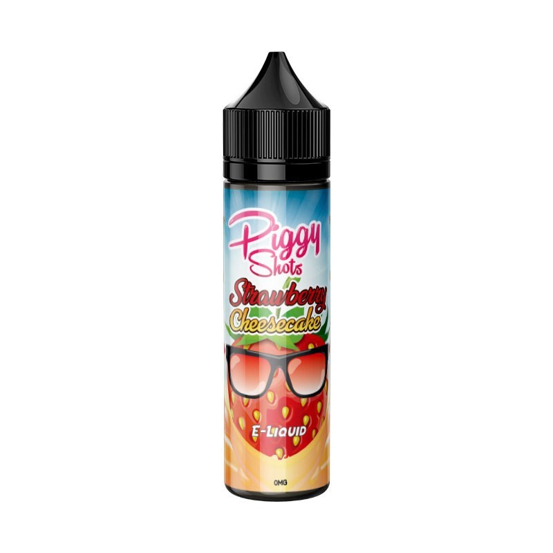 Strawberry Cheesecake 40ml short fill by Piggy Shots e-liquid Strawberry Cheesecake 40ml short fill by Piggy Shots e-liquid