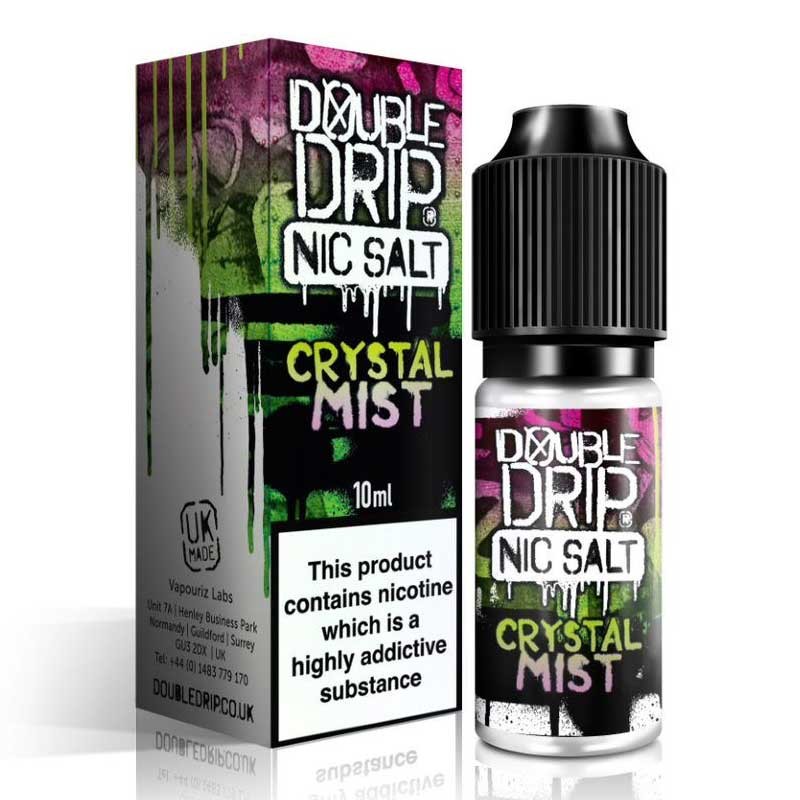 Crystal Mist e-liquid 10ml - Double Drip Nic Salt Crystal Mist e-liquid 10ml - Double Drip Nic Salt