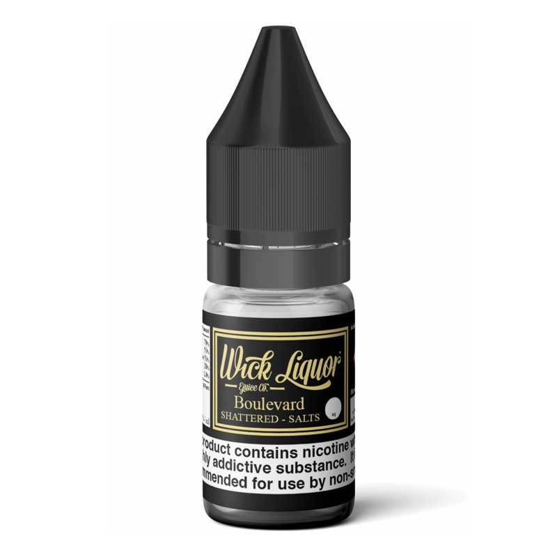 Boulevard Shattered e-liquid 10ml - Wick Liquor Nic Salt Boulevard Shattered e-liquid 10ml - Wick Liquor Nic Salt