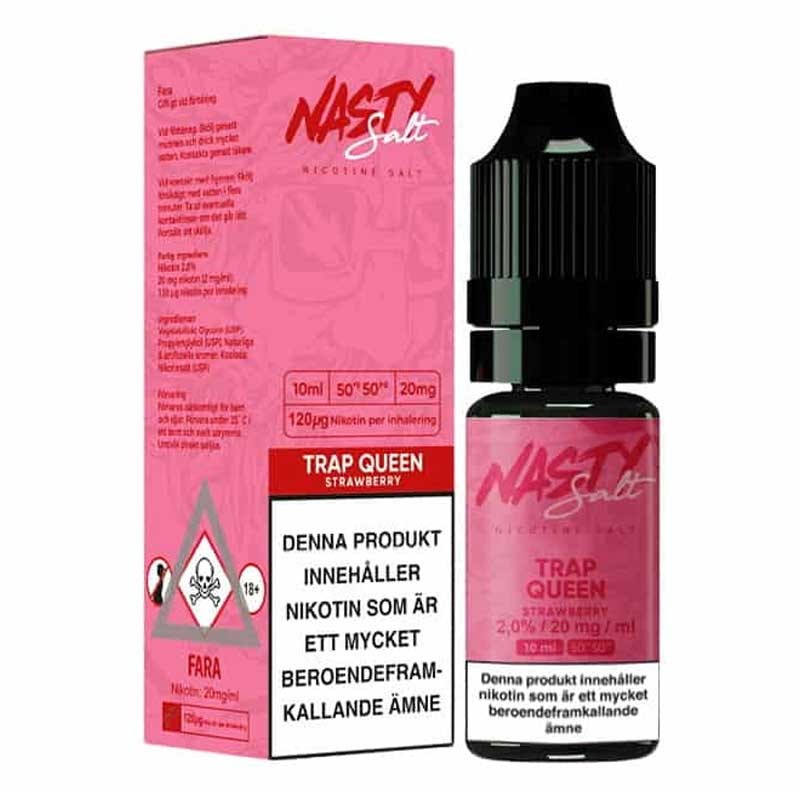 Trap Queen e-liquid 10ml - Nasty Juice Nic Salt Trap Queen e-liquid 10ml - Nasty Juice Nic Salt