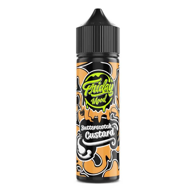 Butterscotch Custard e-liquid 40ml short fill - Friday Mood Butterscotch Custard e-liquid 40ml short fill - Friday Mood