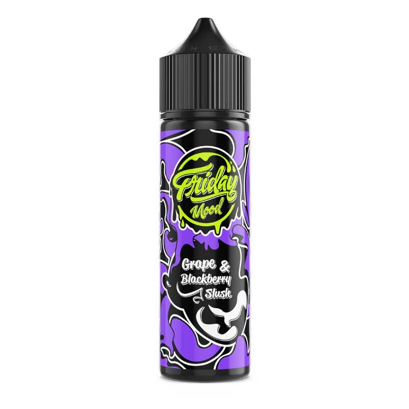 Grape & Blackberry Slush e-liquid 40ml short fill - Friday Mood Grape & Blackberry Slush e-liquid 40ml short fill - Friday Mood