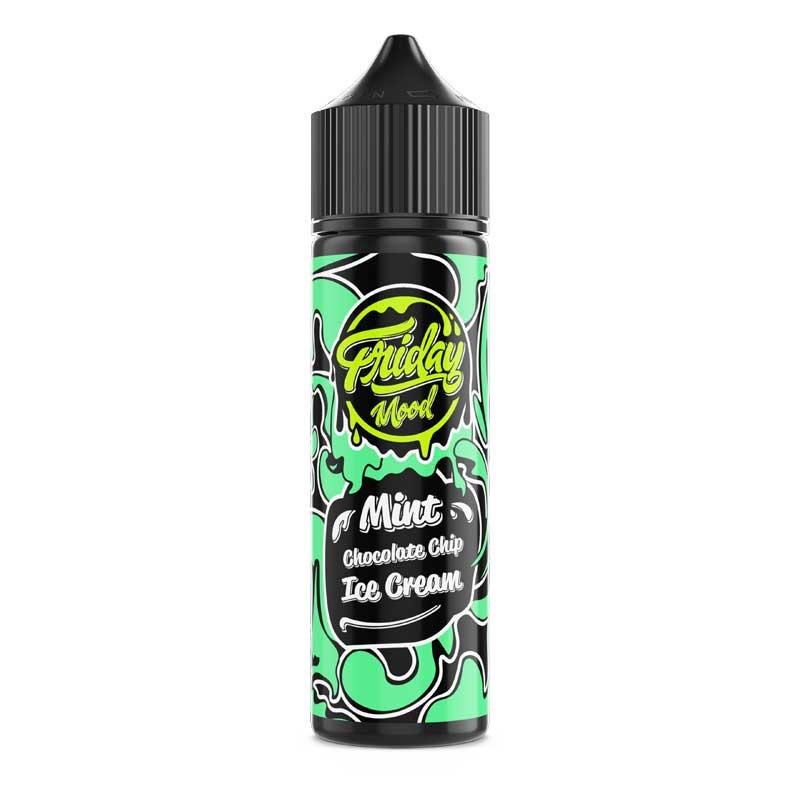 Mint Chocolate Chip Ice Cream e-liquid 40ml short fill - Friday Mood Mint Chocolate Chip Ice Cream e-liquid 40ml short fill - Friday Mood