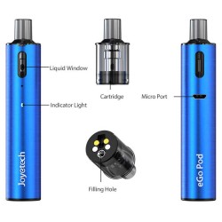 Joyetech Ego Pod vape kit components