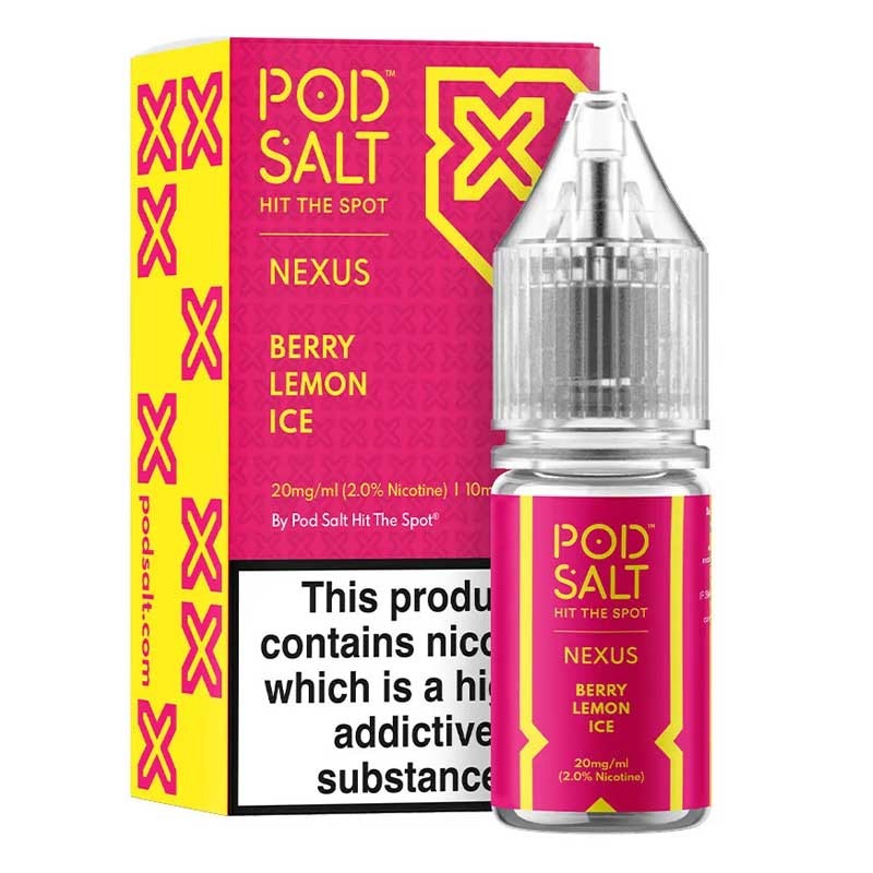 Berry Lemon Ice e-liquid 10ml - Pod Salt Nexus Nic Salt Berry Lemon Ice e-liquid 10ml - Pod Salt Nexus Nic Salt