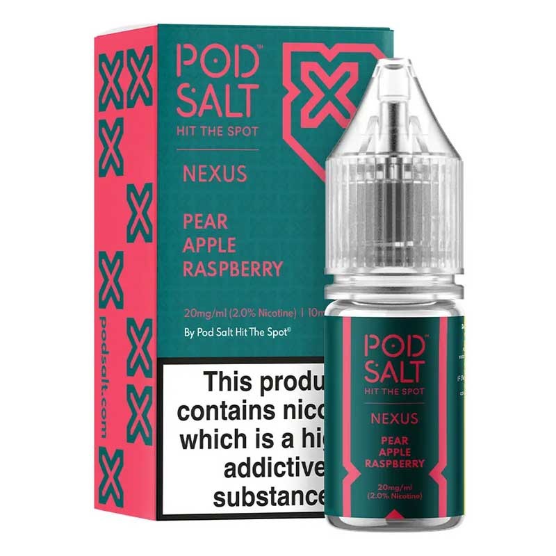 Pear Apple Raspberry e-liquid 10ml - Pod Salt Nexus Nic Salt Pear Apple Raspberry e-liquid 10ml - Pod Salt Nexus Nic Salt