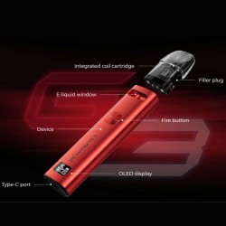 Uwell Caliburn G3 vape kit components
