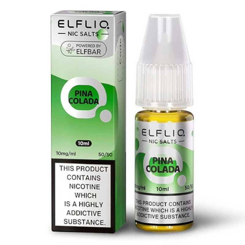 Pina Colada e-liquid 10ml - Elf Bar Elfliq Nic Salt Pina Colada e-liquid 10ml - Elf Bar Elfliq Nic Salt