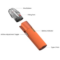 Vaporesso Luxe Q2 vape kit components