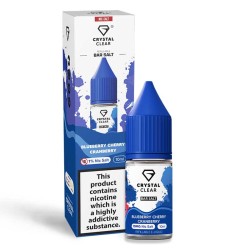 Blueberry Cherry Cranberry e-liquid 10ml - Crystal Clear Bar Nic Salt
