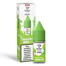 Fresh Mint e-liquid 10ml - Crystal Clear Bar Nic Salt