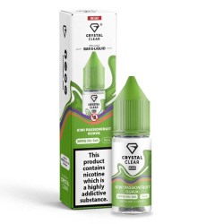 Kiwi Passionfruit Guava e-liquid 10ml - Crystal Clear Bar Nic Salt