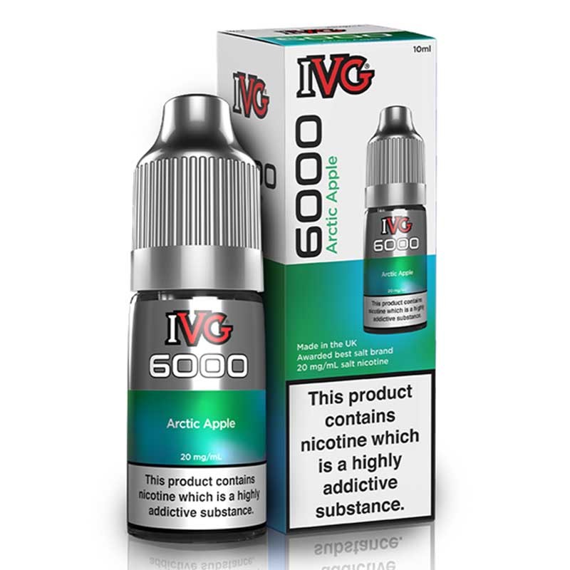 Arctic Apple e-liquid 10ml - IVG 6000 Nic Salt Arctic Apple e-liquid 10ml - IVG 6000 Nic Salt