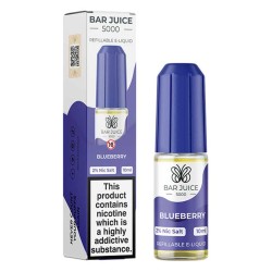 Blueberry e-liquid 10ml - Bar Juice 5000 Nic Salt