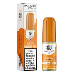 Cream Tobacco e-liquid 10ml - Bar Juice 5000 Nic Salt