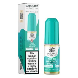 Fresh Menthol Mojito e-liquid 10ml - Bar Juice 5000 Nic Salt