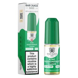 Kiwi Passionfruit Guava e-liquid 10ml - Bar Juice 5000 Nic Salt
