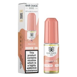 Peach Ice e-liquid 10ml - Bar Juice 5000 Nic Salt