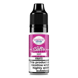 Grape e-liquid 10ml - Dinner Lady Nic Salt