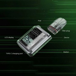 Uwell Caliburn GK3 vape kit parts