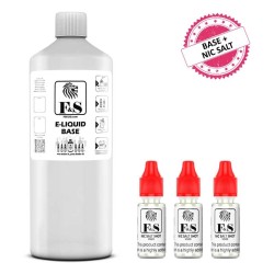 Premixed Nic Salts E-liquid Bases - F&S