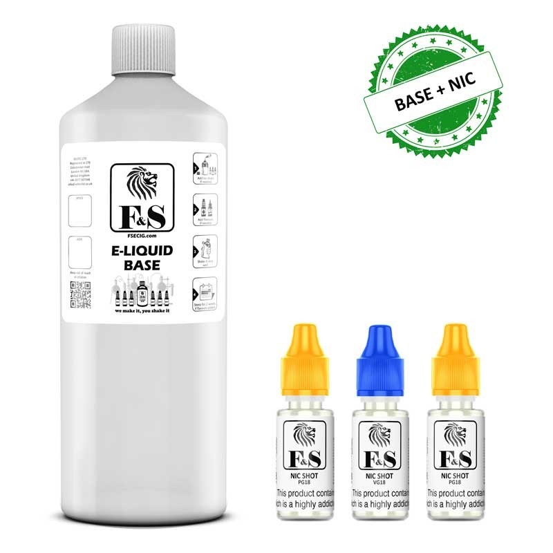Premixed PG/VG E-Liquid Base with Nicotine Premixed PG/VG E-Liquid Base with Nicotine