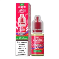 Strawberry Burst e-liquid 10ml - SKE Crystal Nic Salt