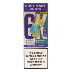 Lost Mary BM6000 Blue Razz Lemonade