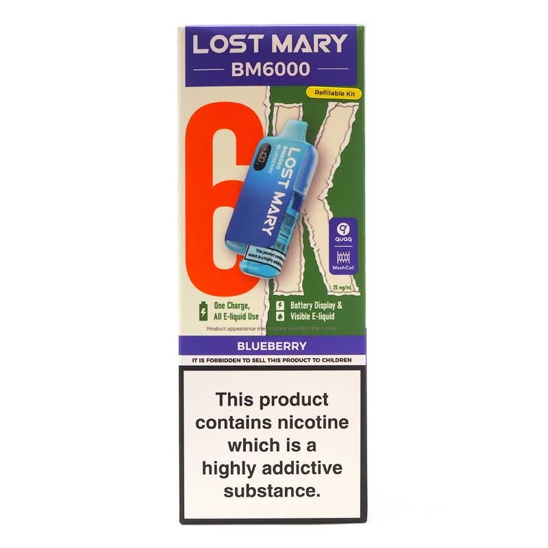Blueberry - Lost Mary BM6000