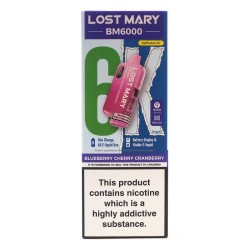 Blueberry Cherry Cranberry - Lost Mary BM6000