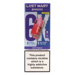 Juicy Peach - Lost Mary BM6000