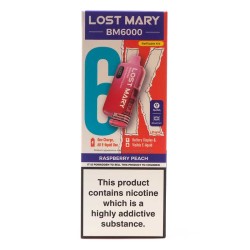 Raspberry Peach - Lost Mary BM6000