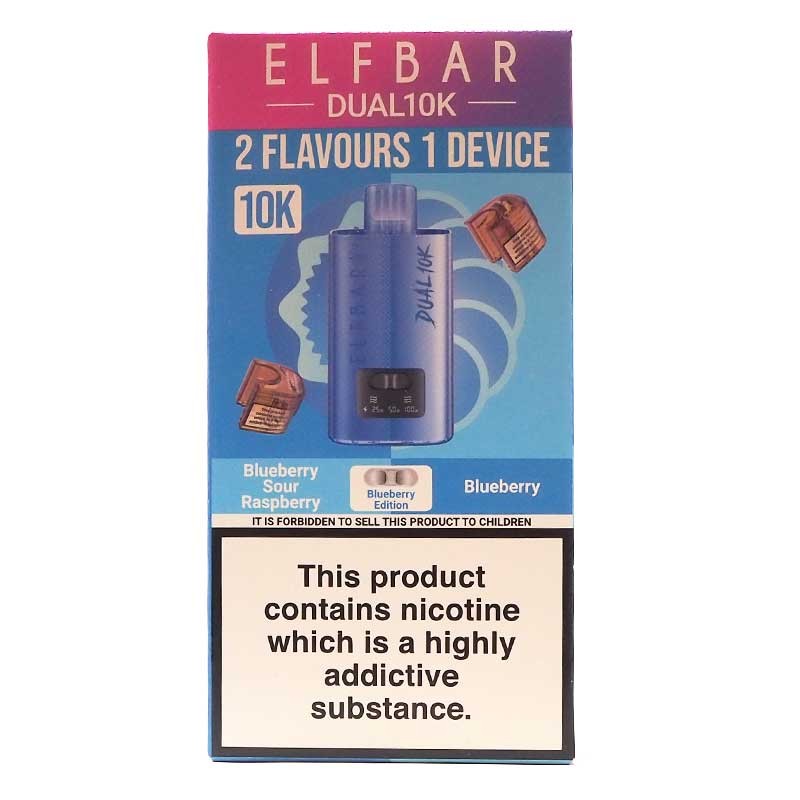 Blueberry Edition - Elf Bar Dual 10K Blueberry Edition - Elf Bar Dual 10K