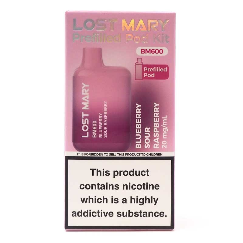 Blueberry Sour Raspberry - Lost Mary BM600