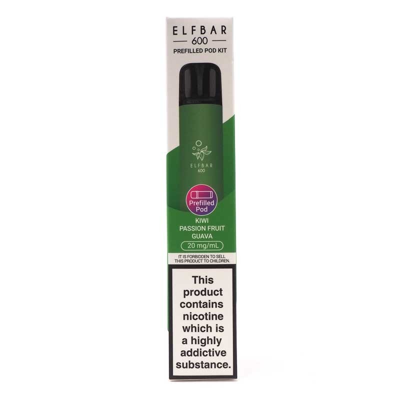 Kiwi Passion Fruit Guava - Elf Bar 600