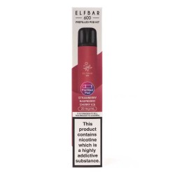 Strawberry Raspberry Cherry Ice - Elf Bar 600