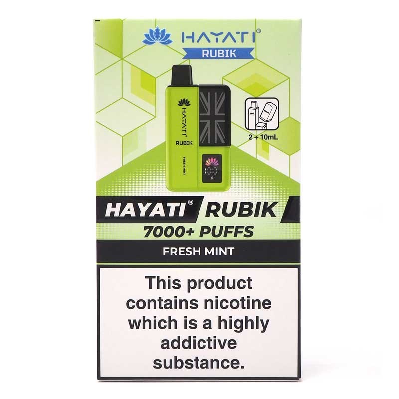 Fresh Mint - Hayati Rubik 7000 Fresh Mint - Hayati Rubik 7000
