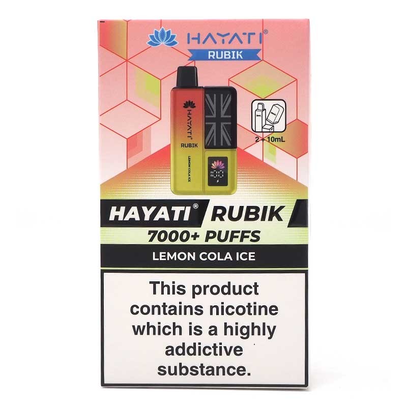 Lemon Cola Ice - Hayati Rubik 7000 Lemon Cola Ice - Hayati Rubik 7000