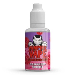 Raspberry Sorbet flavour concentrate 30ml - Vampire Vape