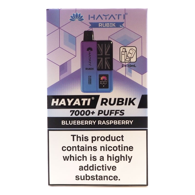 Blueberry Raspberry - Hayati Rubik 7000 Blueberry Raspberry - Hayati Rubik 7000