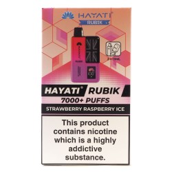 Strawberry Raspberry Ice - Hayati Rubik 7000